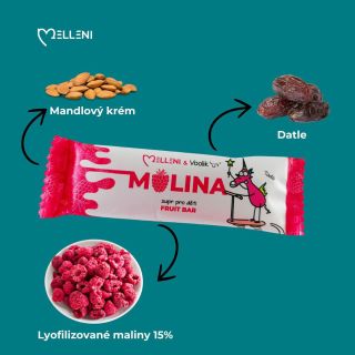 MALINA – oblíbená ovocná tyčinka pro děti i rodiče! Plná chuti, bez zbytečností – prostě mňamka, kterou si zamilujete. Co...