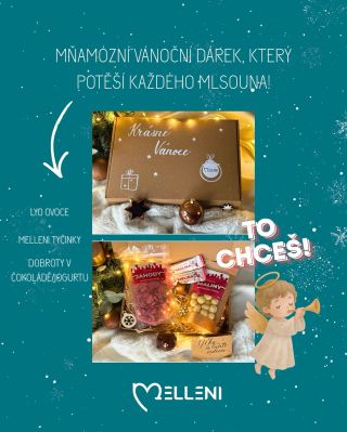 🎄✨ Vánoční balíček MALINA – limitovaná edice plná sladkých radostí! Co na vás čeká? 🍓 Lyofilizované jahodové plátky 🍡...