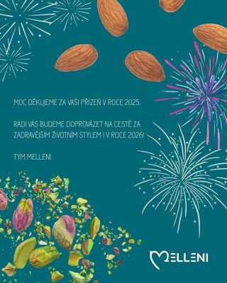 🥂✨ Děkujeme za rok 2025! Vaše podpora, důvěra a láska k našim produktům nás provázely celým rokem a dodávaly nám energii...